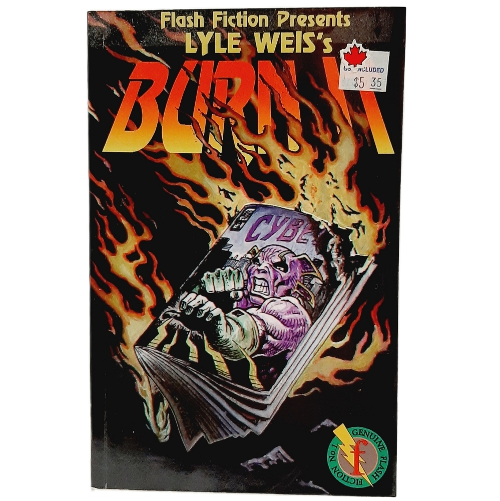 Flash Fiction Presents: Burn It by Lyle Weis Spooky Kids Book